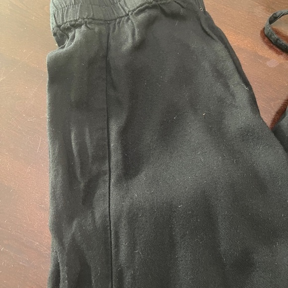 Sunday Best Aritzia Black Elastic Waistband Jogger Size Medium Comfy Flowy Relax - Picture 3 of 6